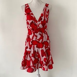 NWT Chelsea28 Pink Iris Floral Dress